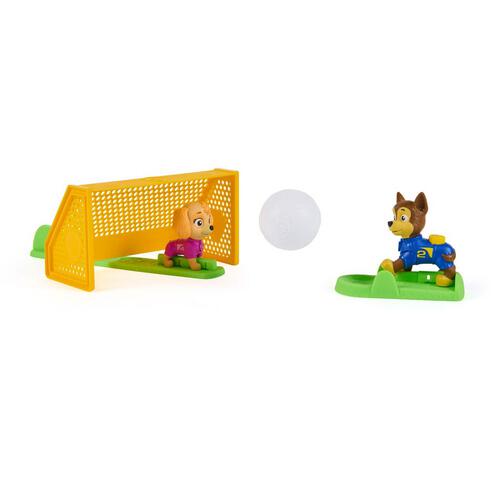 Paw Patrol Kick & Score Soccer Pups Set - Chase & Skye