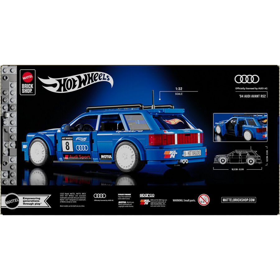 Mattel Brick Hot Wheels Racer Audi | Toys