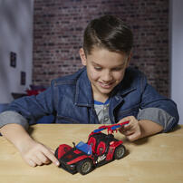 Marvel Spider-Man VenomVersus Epic World of Action Miles Morales Remix Blast Racer