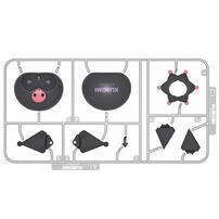 Sanrio Character Model Kit Candy Factory Series Kuromi
