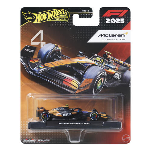 Hot Wheels HRV11 Premium Formula 1 Racing Cars Dash K Set of 8