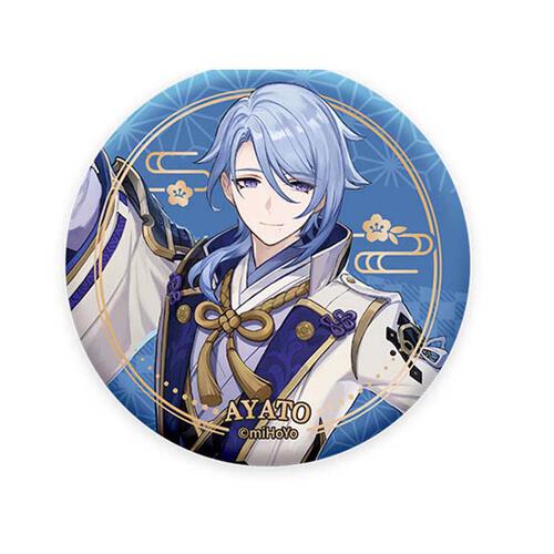 Genshin Impact Character Badge - Kamisato Ayato (Inazuma Theme)