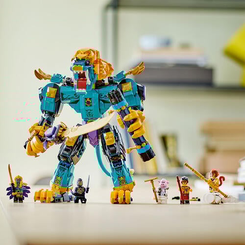 LEGO Monkie Kid The Mighty Azure Lion 80048 Toys