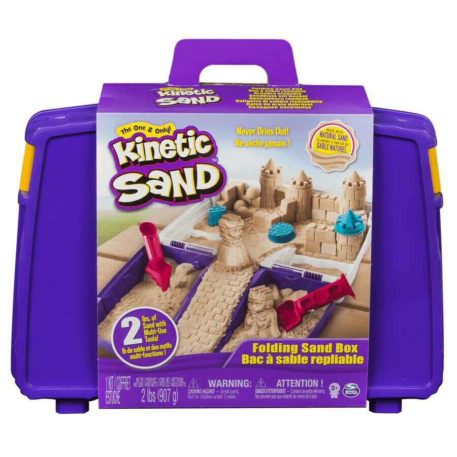 Kinetic Sand Folding Sandbox 2Lb (907G) | Toys