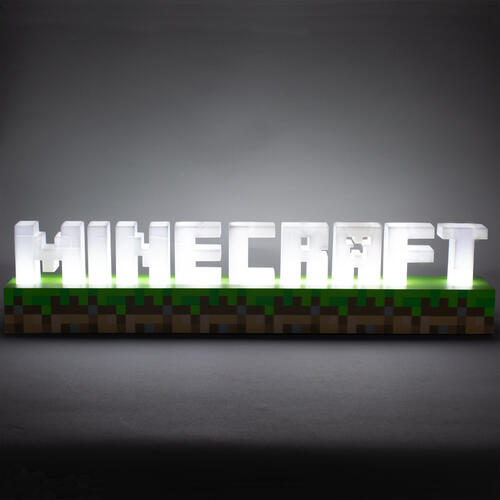 Paladone Minecraft Logo Light