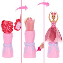 Barbie Reveal Flower Surprise Red Rose Latina