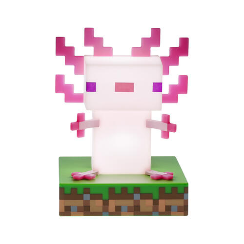 Paladone Icons Minecraft Axolotl Light