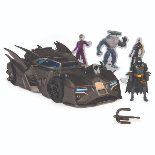 Batman Crusader Batmobile with 4-Inch Figure