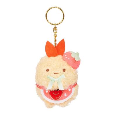 Sumikkogurashi Ebi San-X Original Strawberry Series Keychain