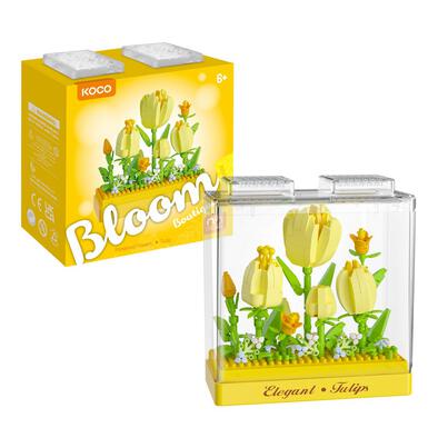 KOCO Preserved Fresh Flower Tulip With Case