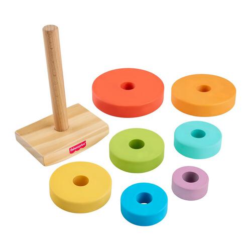 Fisher Price Wood Ring Stacker