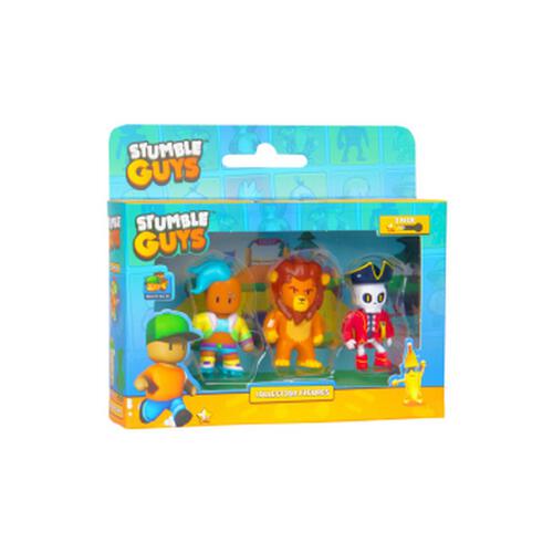 Stumble Guys figures 3 pack Window Box - Assorted