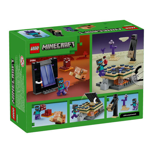 LEGO Minecraft Nether & End Portal Journey 21584