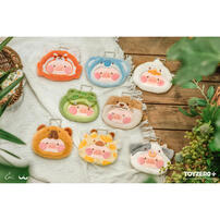 LuLu The Piggy Animal Party Series Plush Pouch - Blind Box (1 Pc)