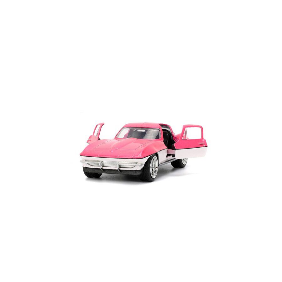 Chevrolet 1/32 1966 Corvette Children Vehicle Toys Jada 1⁄32 Pink Slips 1966 Chevy Corvette Diecast Car | Toys\u201dR\u201dUs