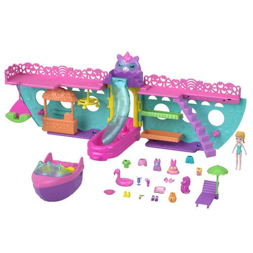 Polly Pocket Unicorn Dream Cruise Playset