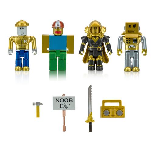 Roblox Four Figure Pack (15th Anniversary Gold Collector's Box)