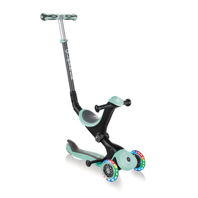 Globber Go•Up Deluxe Lights Pastel Green Toddler Scooter