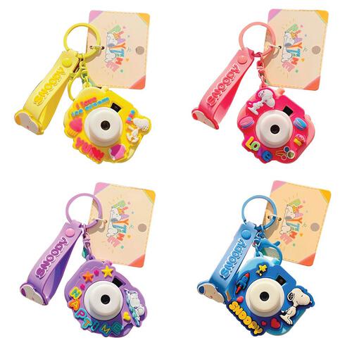 Snoopy Keychain Camera Mix Colour- Assortment