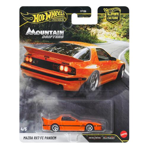 Hot Wheels FPY86 Car Culture Dash A Set of 10 (Mountain Drifters)