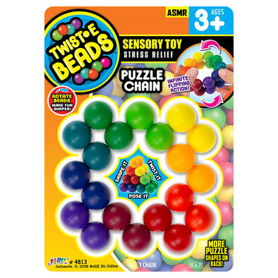 Ja-Ru Twist-E-Beads Puzzle Chain