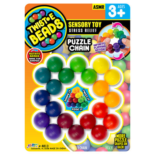 Ja-Ru Twist-E-Beads Puzzle Chain