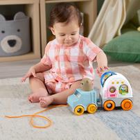 Fisher Price Infant Pull Along Camping Vehicle