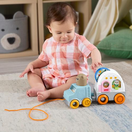 Fisher Price Infant Pull Along Camping Vehicle