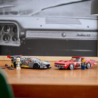 LEGO Speed Champions Chevrolet Corvette C8.R Race Car And 1968 Chevrolet Corvette 76903