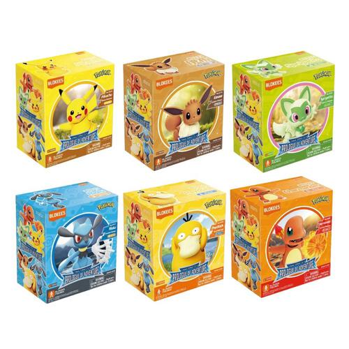 Blokees Pokemon Classic Cv-S - Assorted