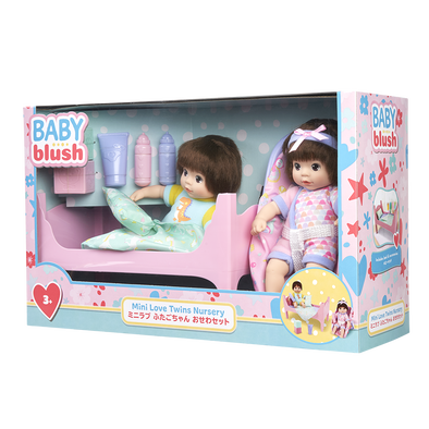 Baby Blush Mini Love Twins Nursery Doll Set