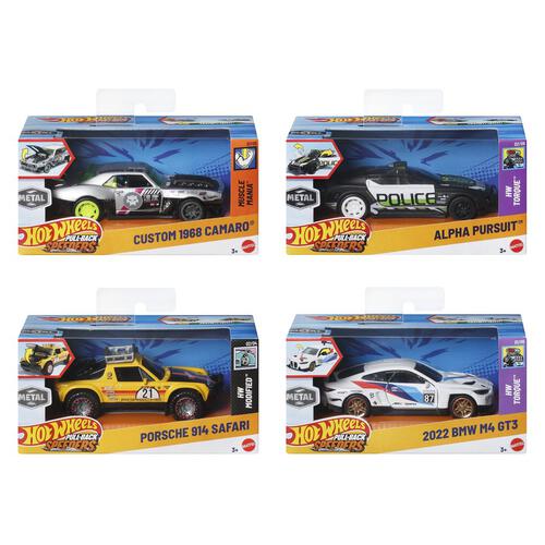 Hot Wheels Pullback Speeders - Assorted