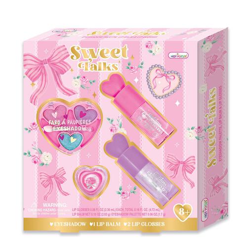 Hot Focus Sweet Talks Bowtiful Beauty Kit Washable Non-Toxic Makeup Toy Set