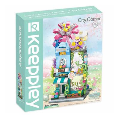 Qman City Corner Greenness Flower Store