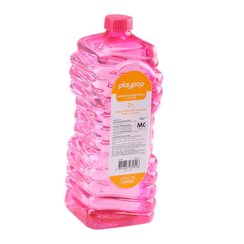 playpop 1800ml Bubble Solution Refill - Assorted (1 Pc)