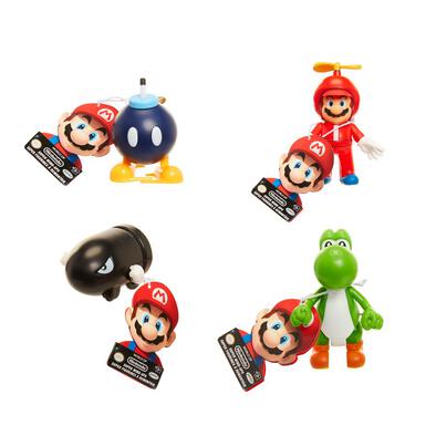 Super Mario Wind-Ups Figurines - Assorted (1 Pc)