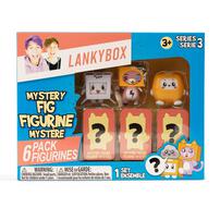 Lankybox Series 3 Mystery Figures 6 Pack - Assorted 