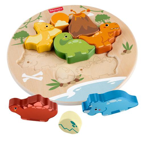Fisher Price Wood Dino Puzzle