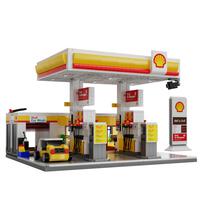 CaDA Shell Retail Station Brick Building Mechanical Master 