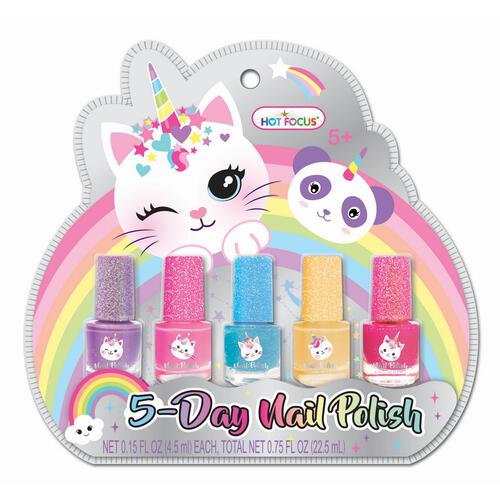 Hot Focus 5 Day Nail Polish Caticorn