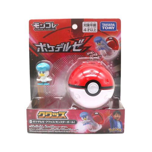 Takara Tomy Pokemon Moncolle Pokedelze Quass