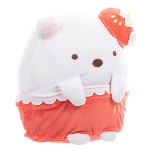 Sumikkogurashi Shirokuma San-X Original Strawberry Series Soft Toy