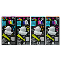 Pour PalZ Paint Rubber Duck Keyring - Assorted (1 Pc)