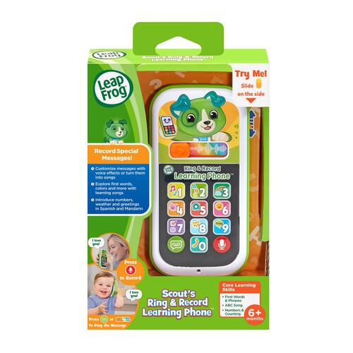 LeapFrog Scout's Ring & Record Learning Phone