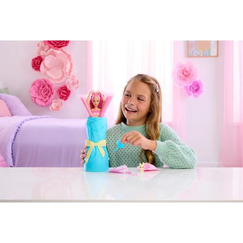 Barbie Reveal Flower Surprise Pink Tulip Caucasian