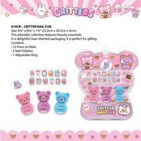 Hot Focus Sweet and Love Critter Nail Fun Manicure Nail Art Sticker
