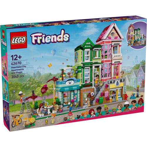 LEGO Friends Heartlake City Apartments and Stores 42670
