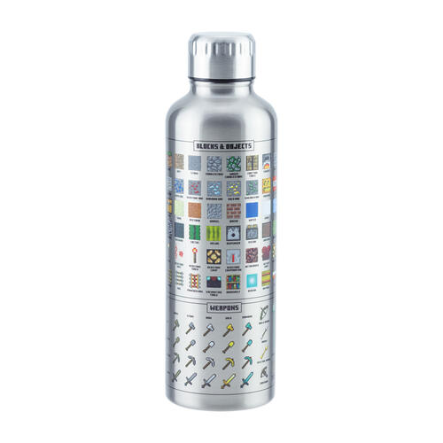 Paladone Minecraft Metal Water Bottle