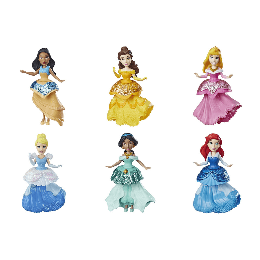 Disney Princess Small Doll with Royal Clips Fashion *Choose Your Princess* 