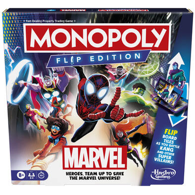 Monopoly Flip Edition: Marvel